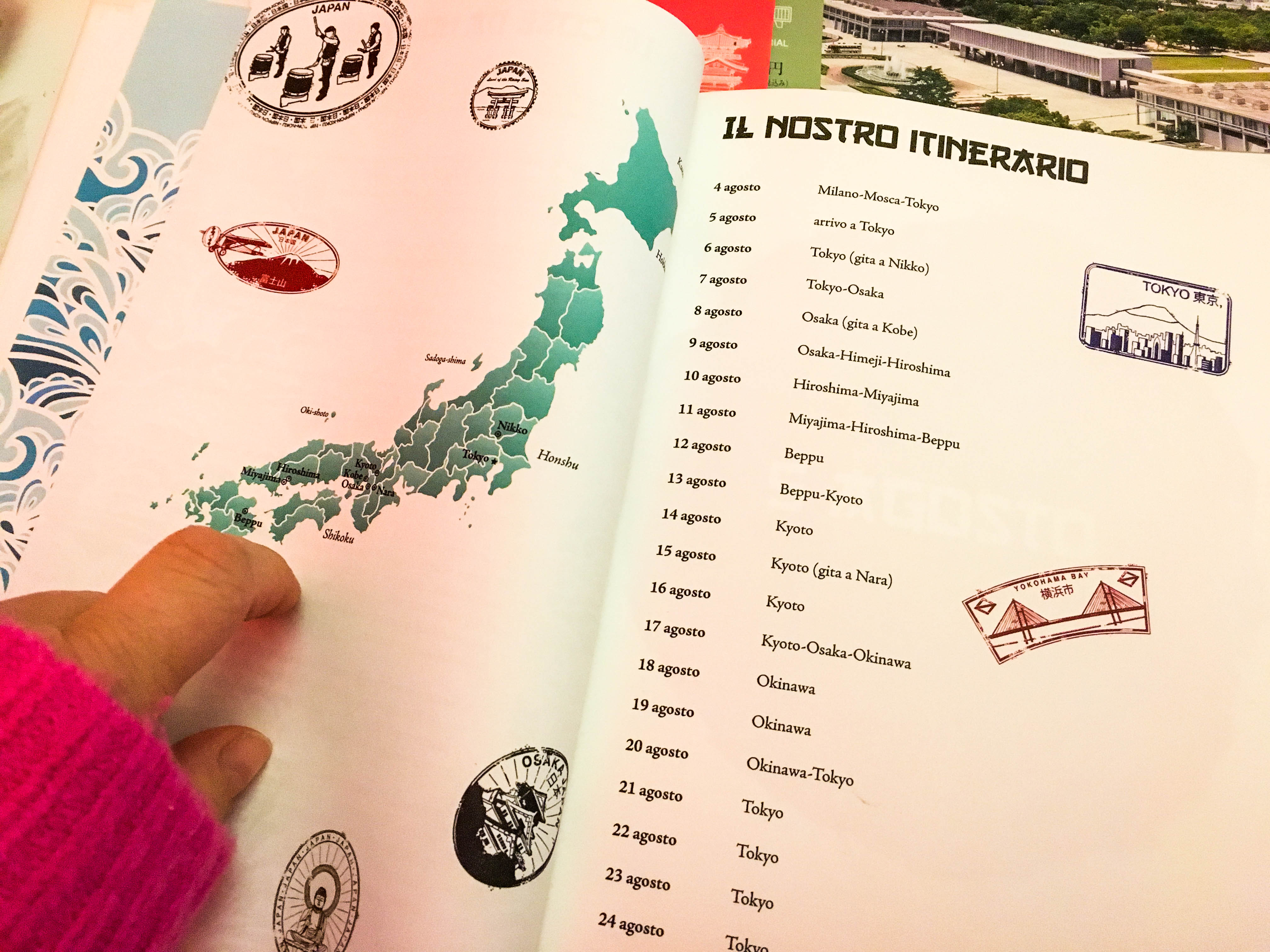 giappone travelbook itinerario