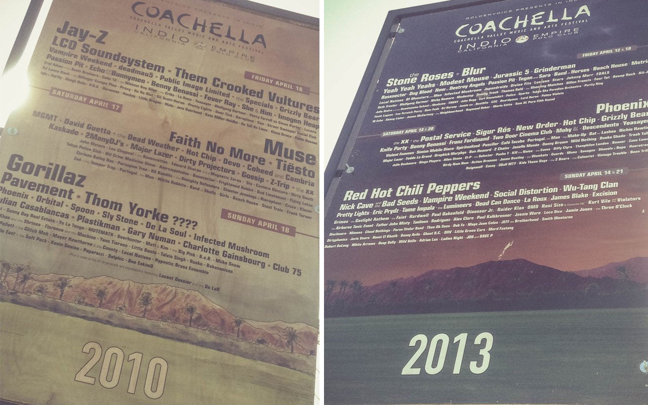 coachella - lineup