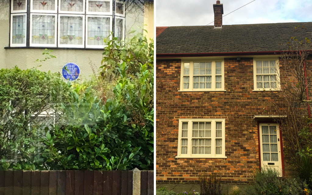 liverpool - john & paul's houses